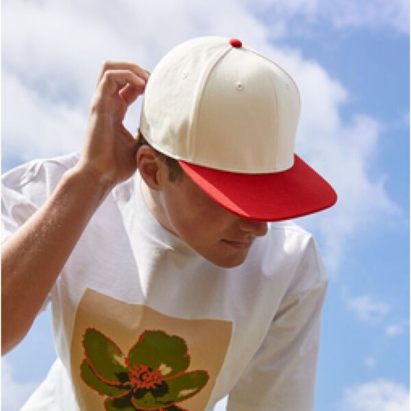 Contrast Flat Peak 6 Panel Cap Thumbnail