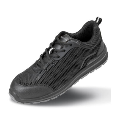 Result Work-Guard All Black SRA SB Safety Trainers Thumbnail