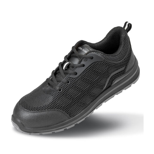 Result Work-Guard All Black SRA SB Safety Trainers Thumbnail